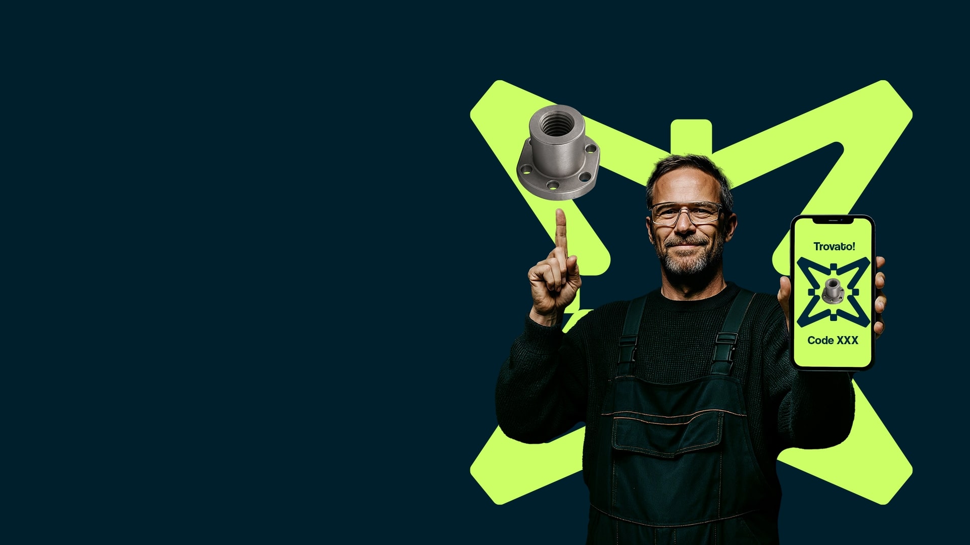 <strong>Riconosci qualsiasi <br><mark style="background-color:rgba(0, 0, 0, 0)" class="has-inline-color has-primary-color">componente</mark> all’istante</strong>